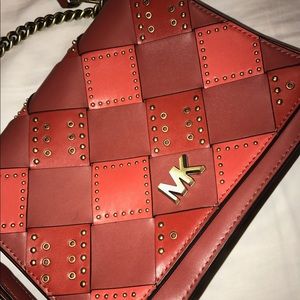 Red Michael Kors brand new ,no tags crossbody